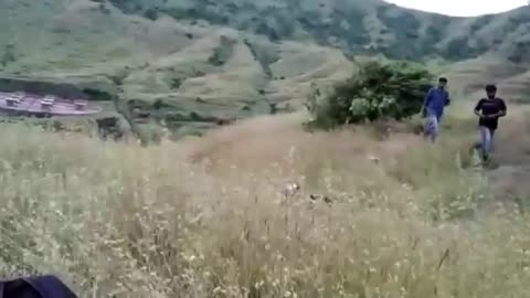 Guy Face-planted Hard Coming Down On A Dirtbike