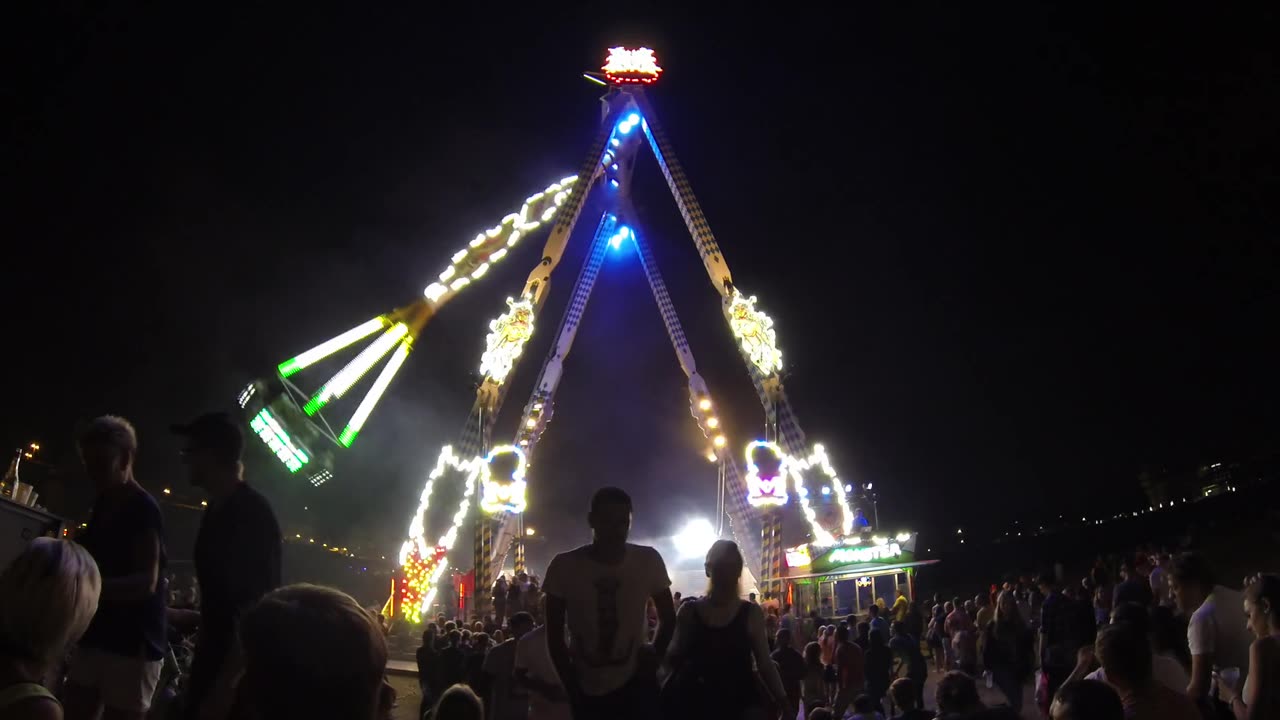 One of The Largest Ride At Folk Festival