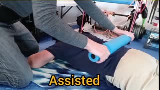 30 Second Back and legs massaged