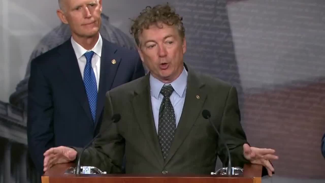 RAND PAUL MIC DROP 🎤