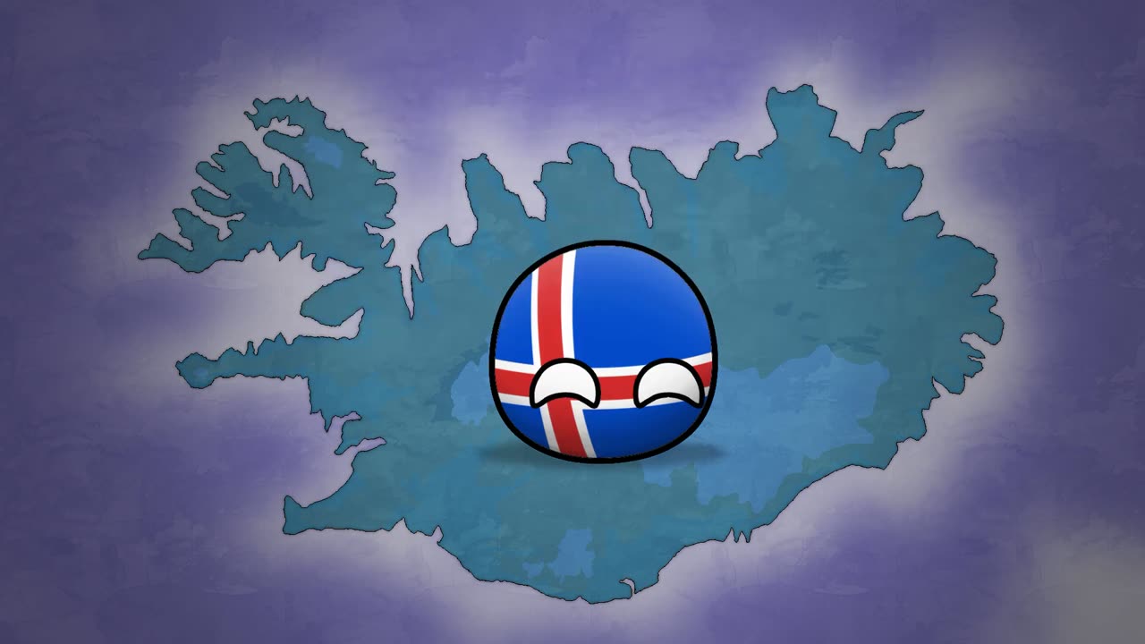 History of Iceland - Part 2 - Countryballs