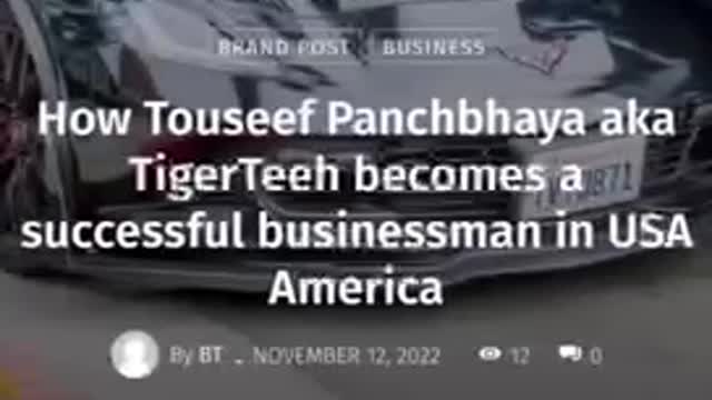 What Touseef Panchbhaya aka Tigerteeh has to say about his life Goals ?