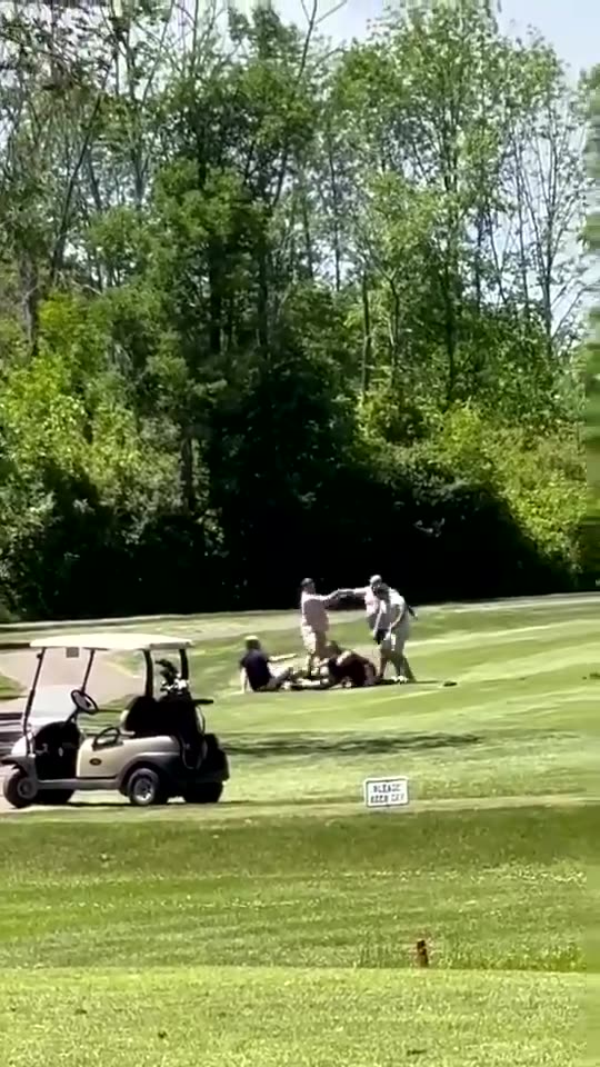 Father’s Day Brawl: All-Out Fight at the Golf Course! 🏌️‍♂️🥊