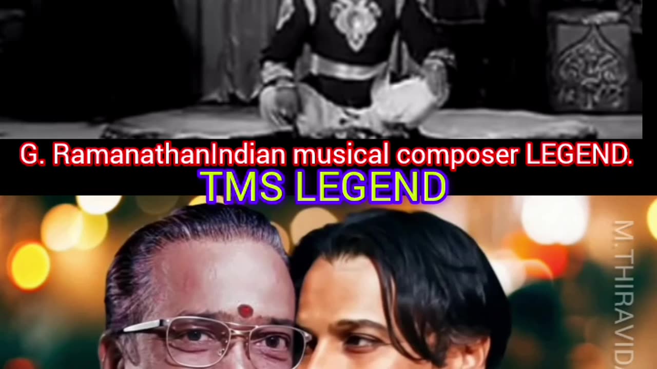 G. RamanathanIndian musical composer LEGEND. TMS LEGEND. M.THIRAVIDA SELVAN SINGAPORE TMS FANS