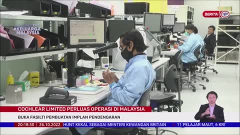 26 OKT 2022-BERITA PERDANA-COCHLEAR LIMITED PERLUAS OPERASI DI MALAYSIA