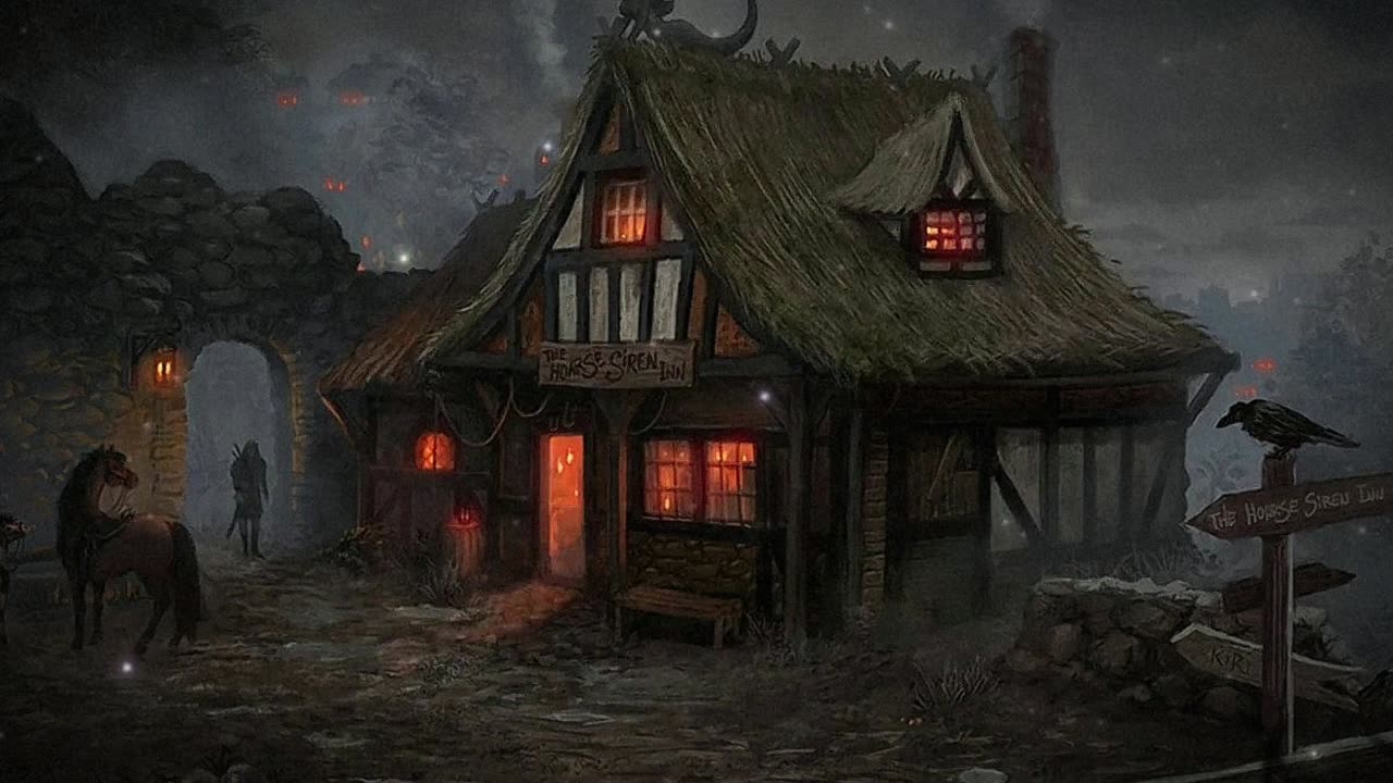 Tavern Embellished With Atmospheric Medieval, Celtic, & RPG Music to Relax, Recover & Set The Mood 🍻