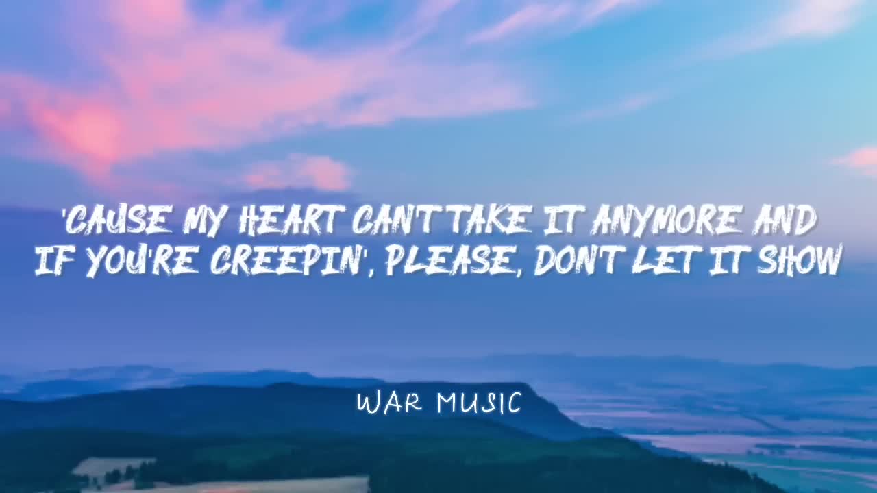 The weekend new song lyrics creepin
