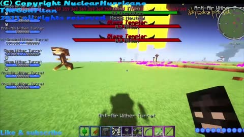 Minecraft Rulecraft Ep 2027 Nuclear vs the acid titan
