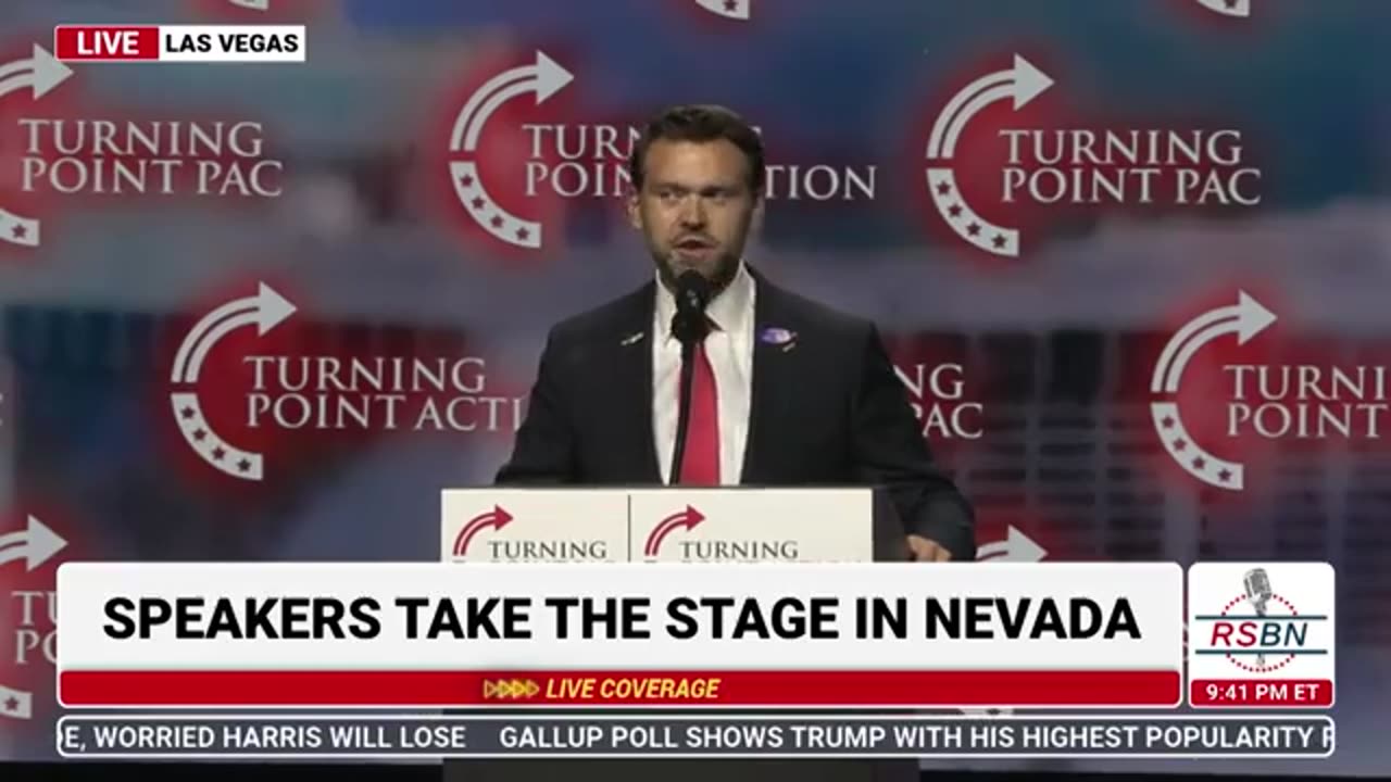Jack Posobiec Las Vegas Nevada 10/24/24