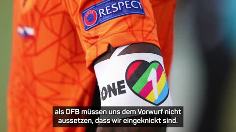 Der DFB knickt ein - nur der Präsident sieht es anders _ WM 2022