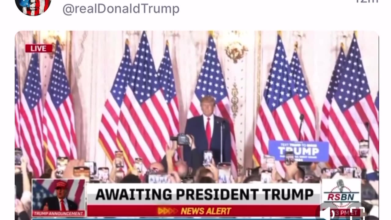 PRESIDENT TRUMP HAS SERVERS