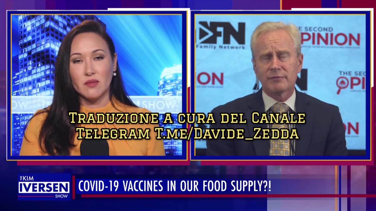 VIDEO | 🔥 Dr McCullough: "Vaccinazione" attraverso l'approvvigionamento alimentare