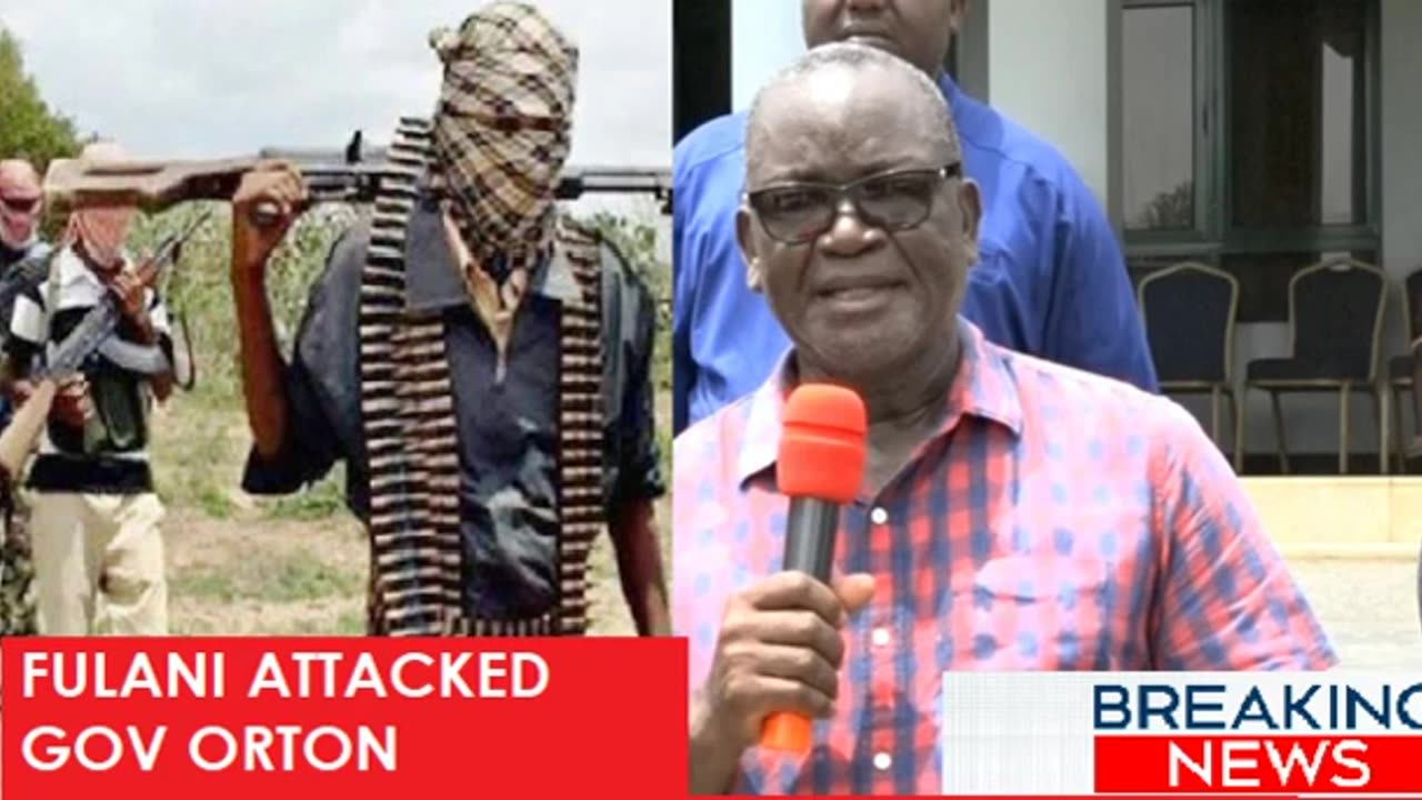 Myetti Allah Targeted Me For Elimination - Fulani Attack Governor Ortom In Benue