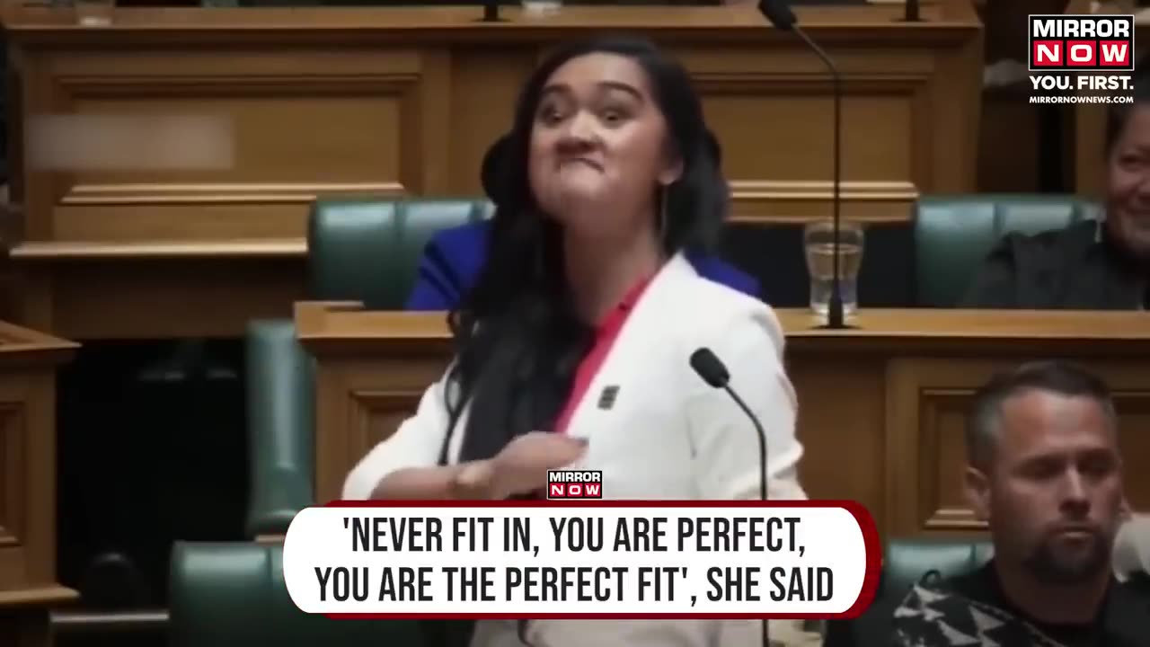 VIRAL VIDEO OF NEW ZEALAND YOUNGEST MP!