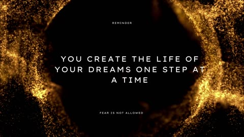 Create the life of your dreams