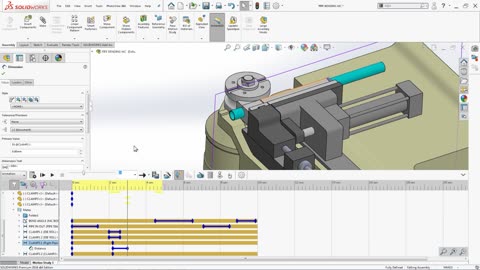 solidwork die forming 5