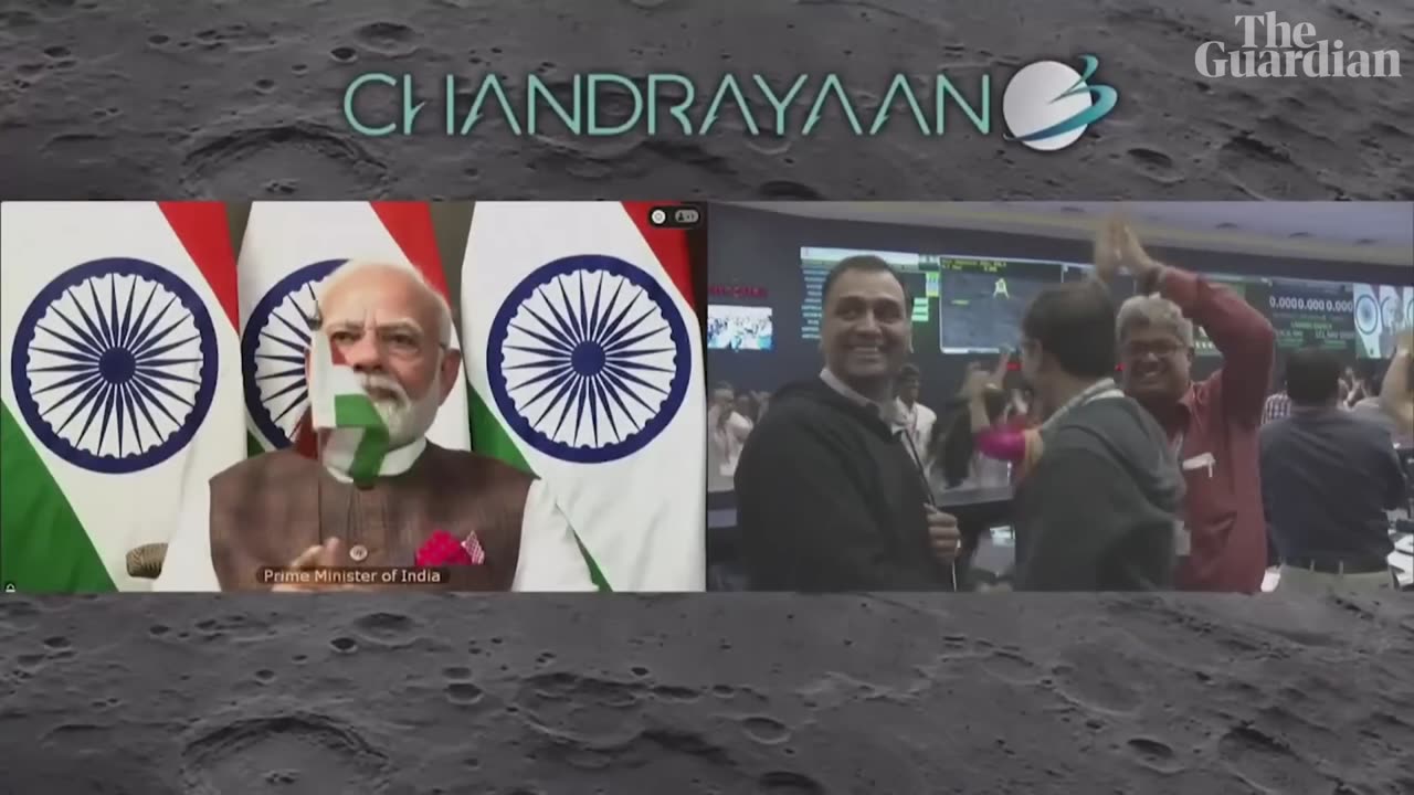 India's Chandaryan 3 Soft Landing On Moon