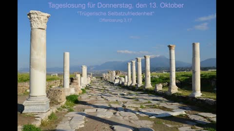 Tageslosung für Donnerstag, den 13. Oktober