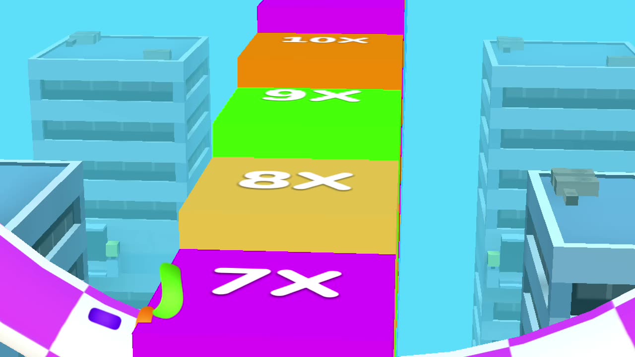 Cube Surfer || Hilarious Hijinks on the Blocks || #cubesurfer #BlockMaster