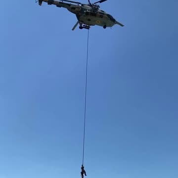 Ukrainian Helicopter Evac