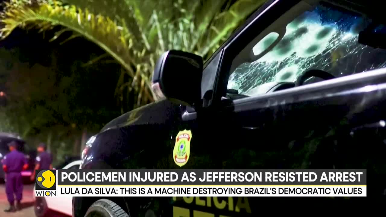 Brazilian politician surrenders after injuring policemen | Top World News | Latest English News