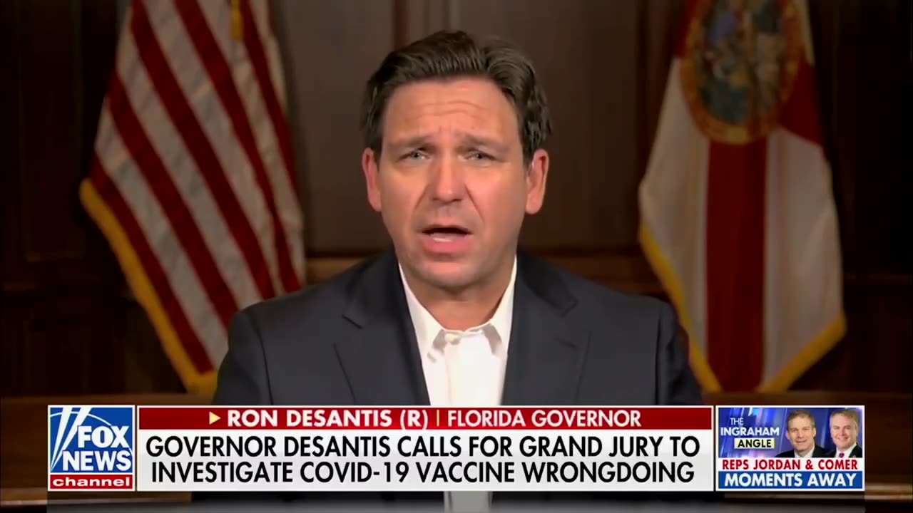 Governor DeSantis - Why is the government mandating vaccines for 2 years that cause more harm