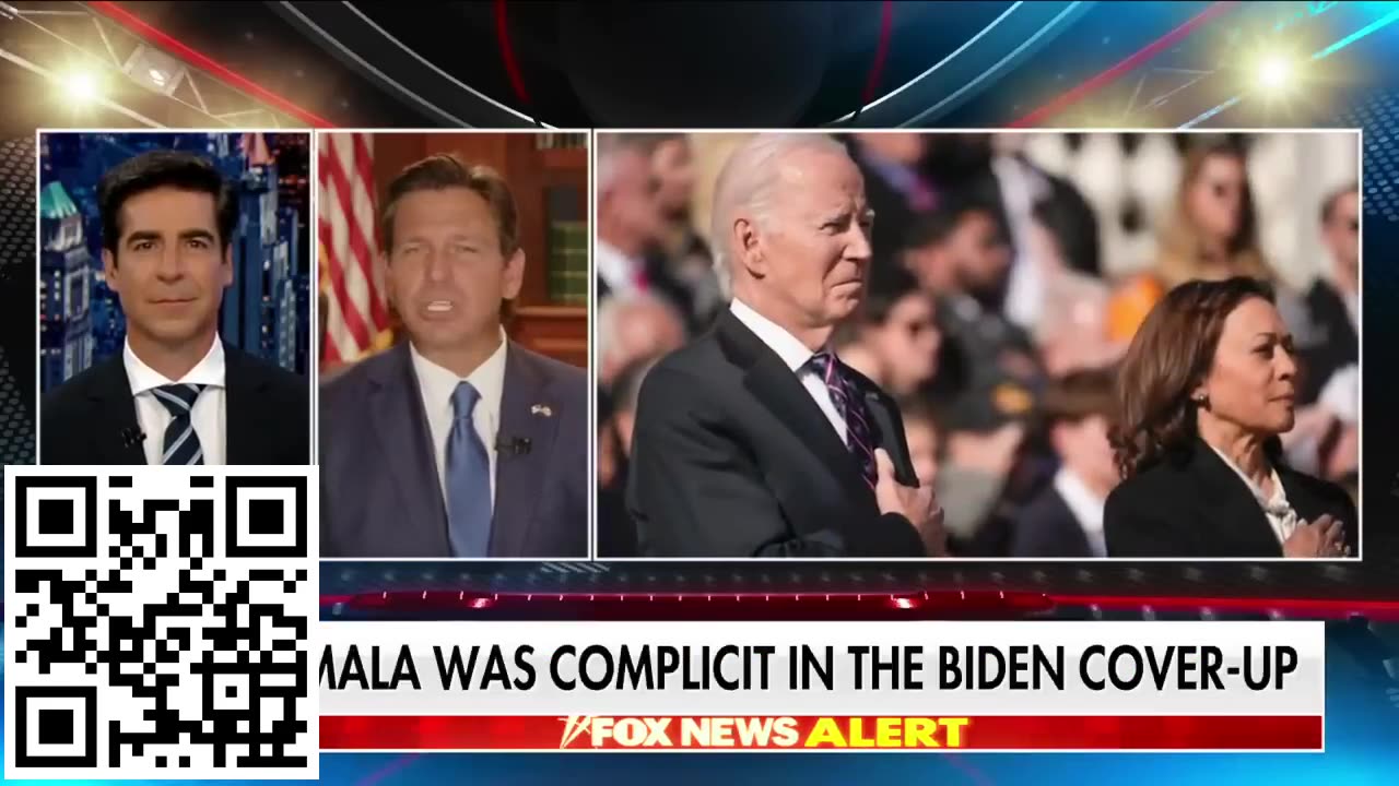 Ron DeSantis Kamala Harris was part of the cover-up