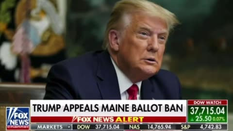 Trump appeals ballot ban