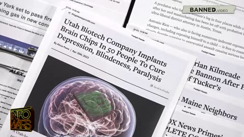 The Brain🧠Chip😈The Future🤖Of An Enslaved⛓️Population🤬Becomes👀Reality🤬😡🤬