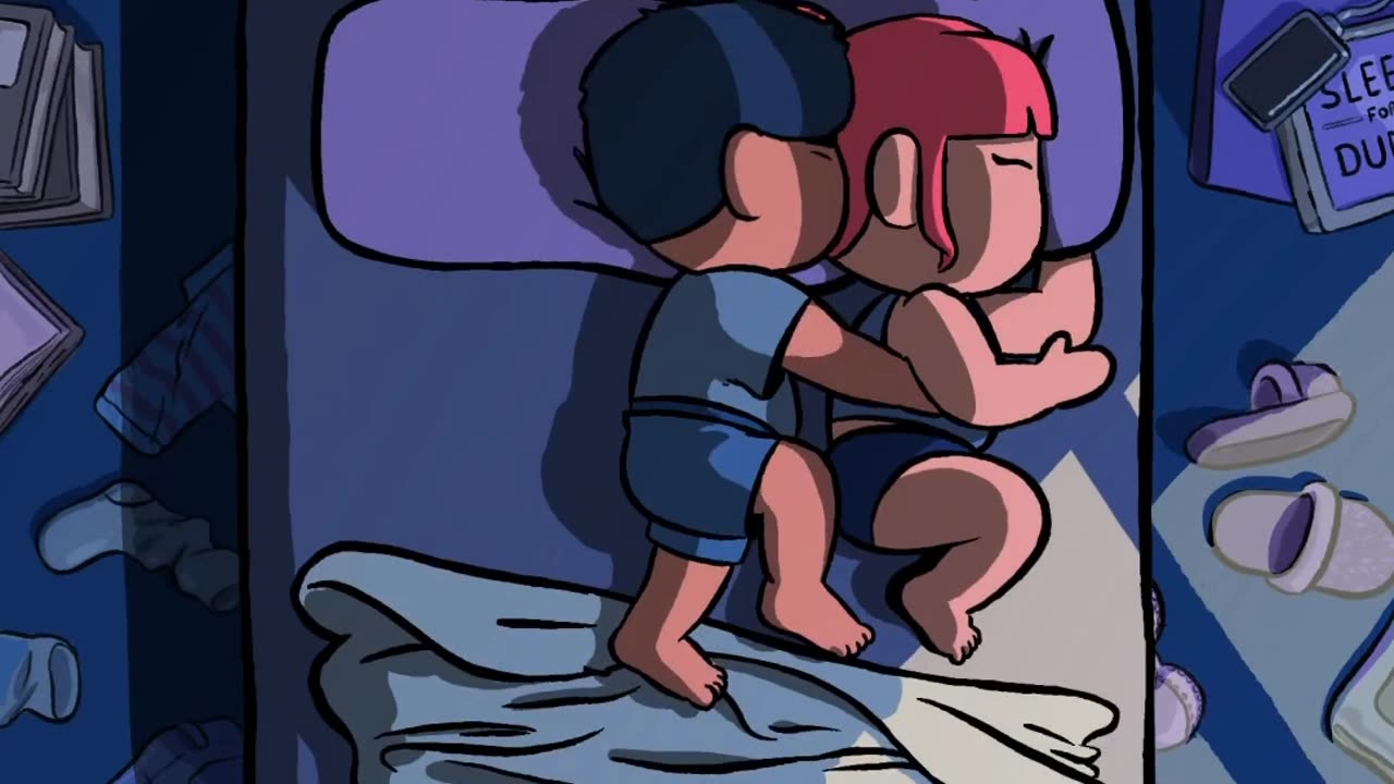 Lil Albert & Lil Alberta having a good night of sleep