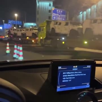 BREAKING: Anti-riot vehicles spotted in Shanghai - The crackdown is coming