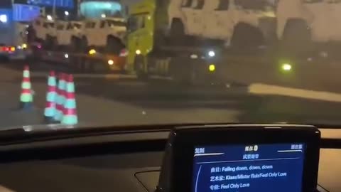 BREAKING: Anti-riot vehicles spotted in Shanghai - The crackdown is coming