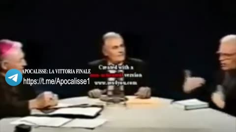 rarissimo video di dibattito in TV tra due sacerdoti