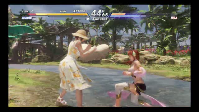 Dead Or Alive 6 / Kasumi / Arcade Gameplay / LV: True Fighter.