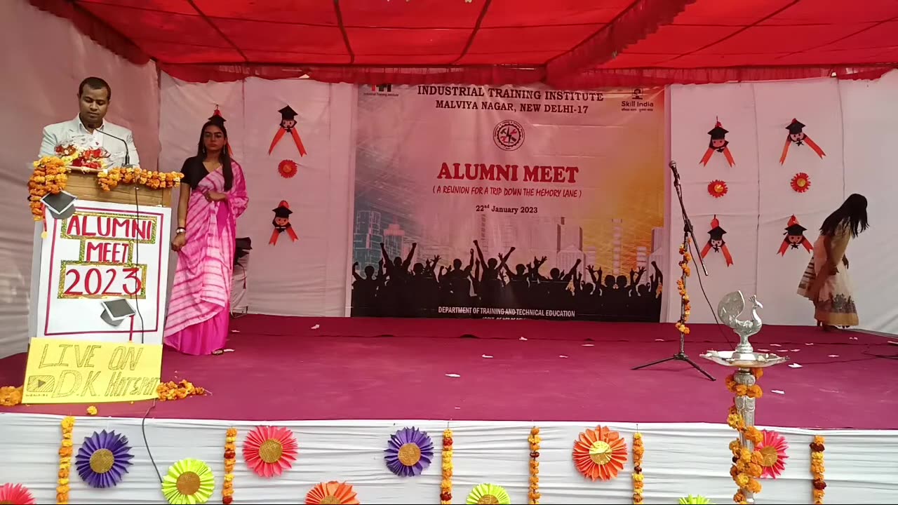 My Speech at I.T.I. Malviya Nagar, New Delhi | Dedicated | Hard Work