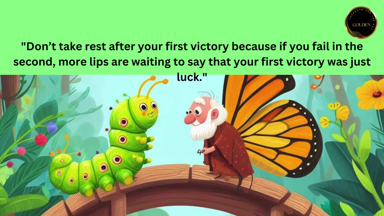 "Don’t take rest after your first victory | Daily Inspirational Quotes