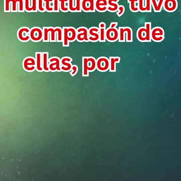 "La Compasión de Jesús por las Multitudes" Mateo 9:36#shorts #youtube #yt #youtubeshorts #shortvideo