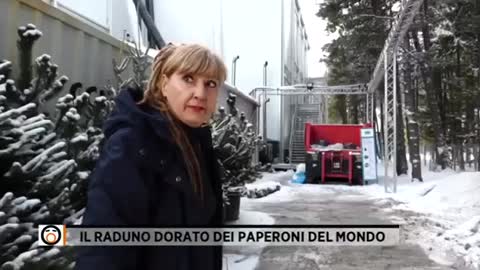 FUORI DAL CORO servizio sul WEF 2023