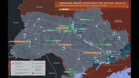 4th wave of targeting Kiev Regime's infrastructure. (13-10-22)