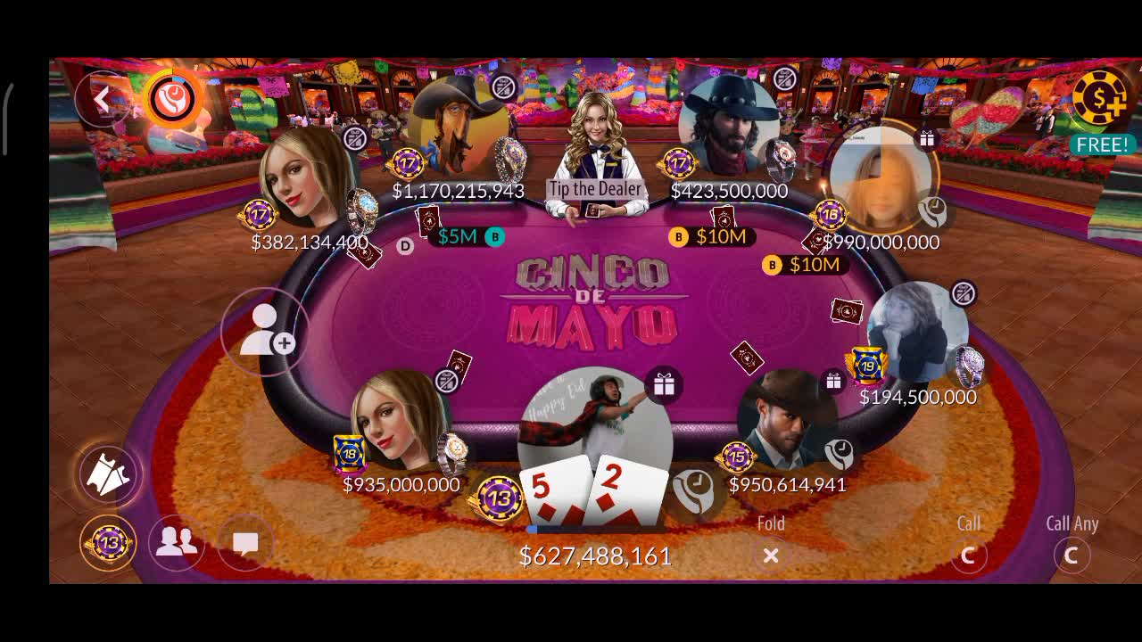 11.zynga poker pair 2 - menikung dari belakang, membuat lawan sakit hati