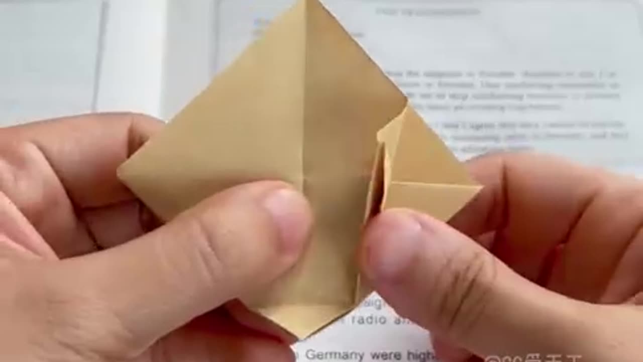 Mini Flower Pot Origami Tutorial