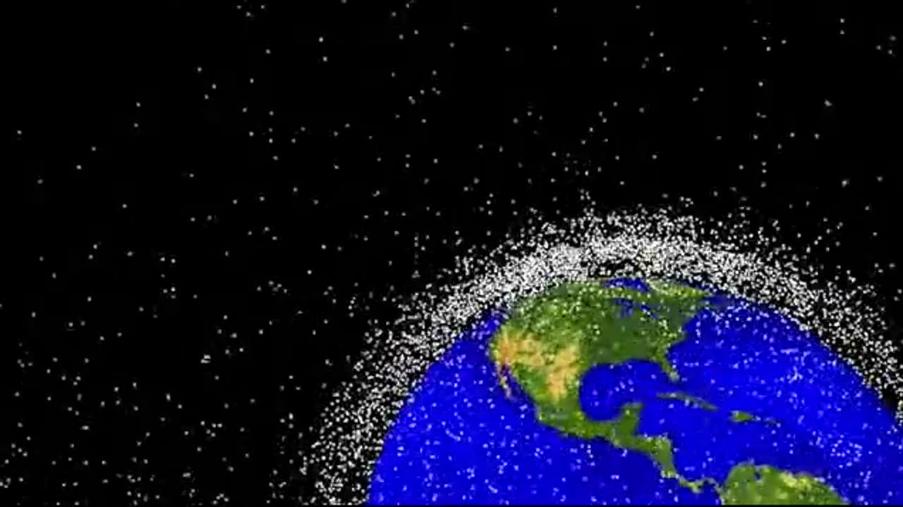 NASA Releases Stunning CGI Visualization of Tracked Objects in Earth's Orbit