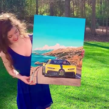 "DRIVE OF FREEDOM" PAINTING ON TATE CONFIDENTIAL