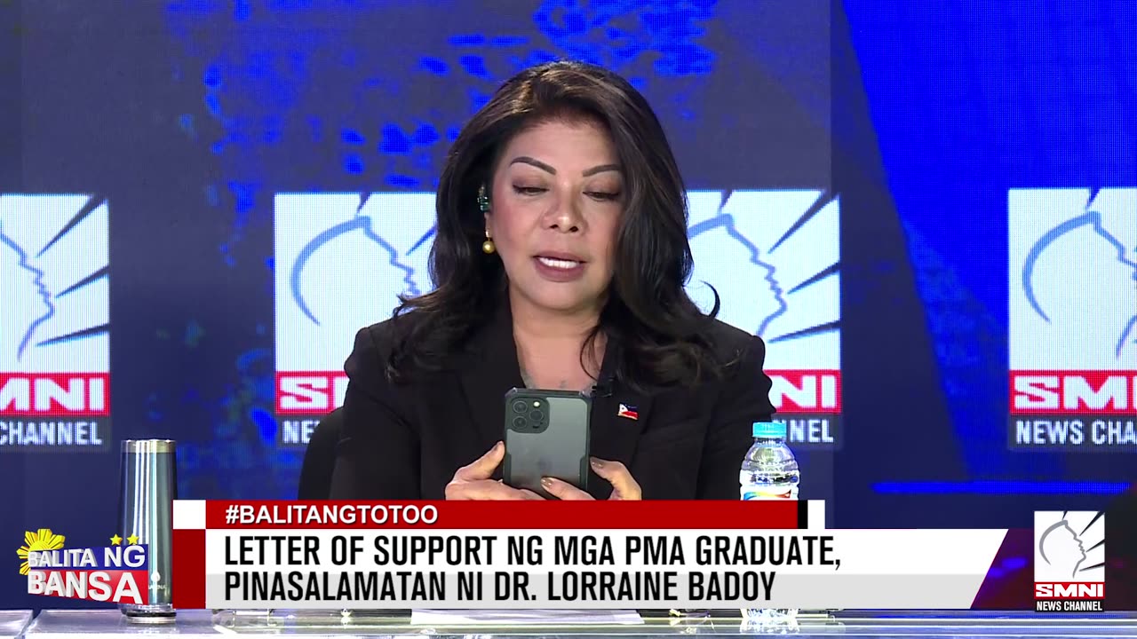 Letter of support ng mga PMA graduate, pinasalamatan ni Dr. Lorraine Badoy