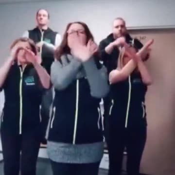 Finnish socialist women dance asylum seekers not to abuse them-seems like a joke but it's not.