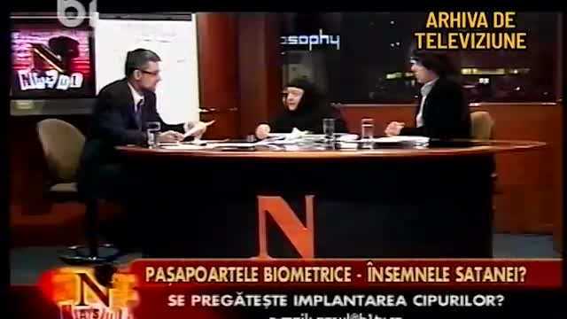 Maica Ecaterina Fermo cu Victor Roncea la Nașul TV despre Cipuri și Părintele Justin