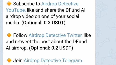 DFund Al এয়ার ড্রপ এ কিভাবে জয়েন করবেন