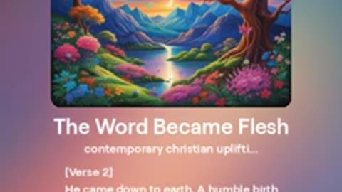 The Word Became Flesh - John 1