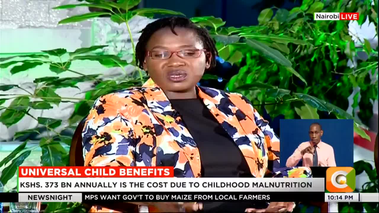 The first 1000 days of a child’s life are very important - Esther Kwamboka, Nutritionist - Nairobi