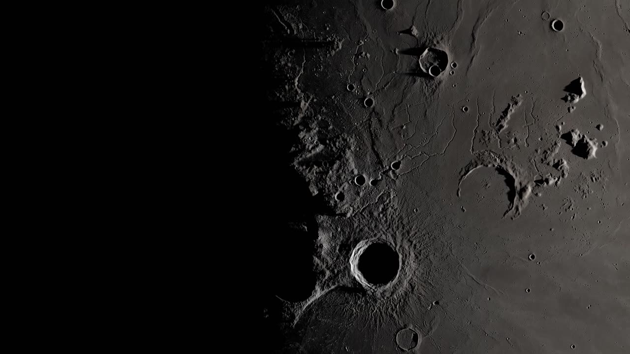 Moon images from